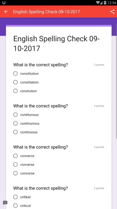 U-Dictionary — skærmbillede 1